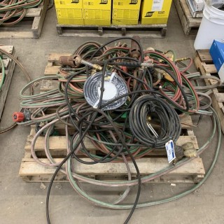 Qty Of Oxy/Acetylene Hose And Tiger Torches