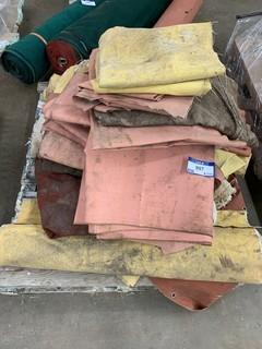 Qty Of Assorted Size Pieces Of Welding Blanket