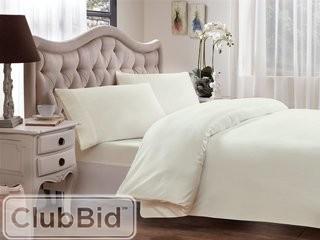 Brielle Tencel-Lyocell Sateen 300 Thread Count Duvet Cover - Grey - Queen(BRLL1105_16645309_16677282)