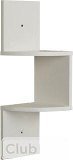 Varick Gallery Ashland Corner Wall Shelf - White(VKGL1680_15331526)