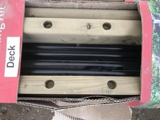 Lot of  (5) Vista Traditional Green Treated Deck Rail Kits