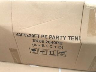 New 40'x20' Party Tent