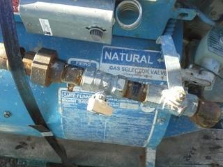 Lot of (2) Sure Flame Natural Gas/Propane Industrial Heaters. 