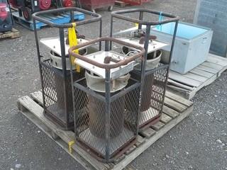 Lot of (3) Enerco Propane Construction Heaters.