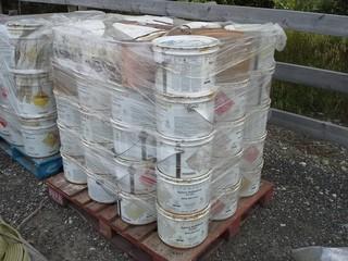 Lot of (51) Misc Firestone Splice Adhesive - 3 Gallon Containers. 