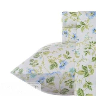 Laura Ashley Home Spring Bloom 300 Thread Count 100% Cotton Sheet Set - King(LAH1075_15846873)