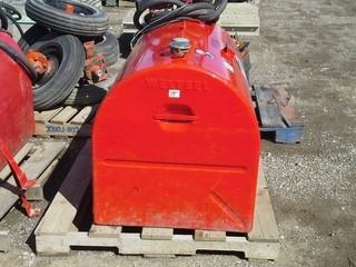 Steel Slip Tank (630 L) W/Fill-Rite 20 GPM Electric Pump. 