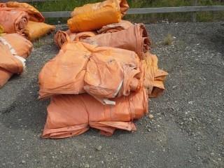 Lot of (5) Large Industrial Tarps.