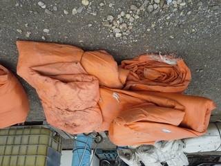 Lot of (5) Large Industrial Tarps.