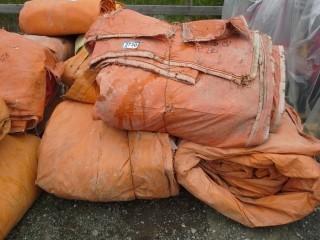 Lot of (5) Large Industrial Tarps.