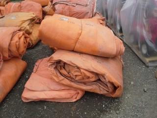 Lot of (5) Large Industrial Tarps.