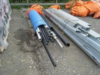 Various Sized Conduit, PVC, ABS Pipe. 