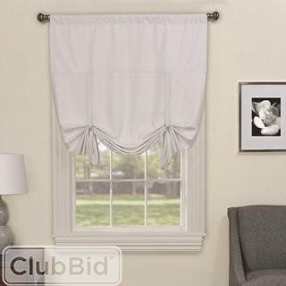 Charlton Home Columbia Blackout Window Tie-up Shade- Grey (CHRL1859_20960923)