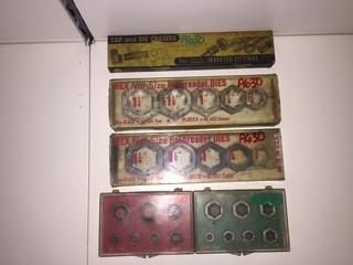 Lot of Assorted Snap-On Rethreader Dies, Etc.