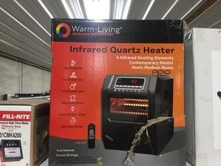 Infrared Quartz Heater, New.