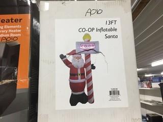 13ft Inflatable Santa, New.