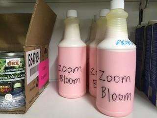 Lot of (5) Quarts of Zoom Bloom.