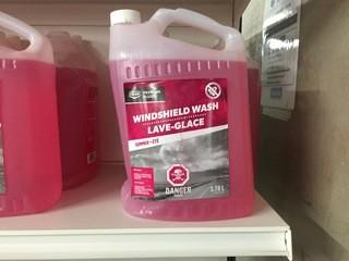 Lot of (2) 3.78L Co-Op Summer Windshield Wash.