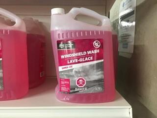 Lot of (3) 3.78L Co-Op Summer Windshield Wash.