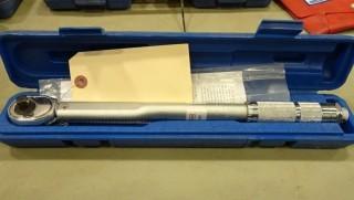 Westward 3/8" Drive Torque Wrench 80 Foot Pounds # TWA 38