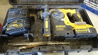 Dewalt SDS Brushless Hammer Drill 20V Cordless c/w charger and battery # DCH 273