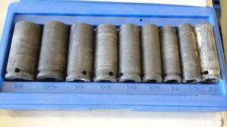 Westward 8 PC 3/8" Drive Deep Impact Socket Set PSDK-3810