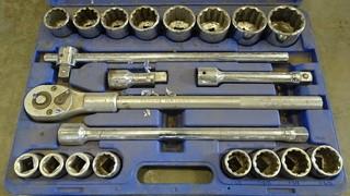 Westward 21 PC 3/4" Drive Socket Set SAE # SK-3421