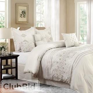 Three Posts Mccall Nature/Floral 7 Piece Comforter Set - Queen(TRPT3532_24102765)