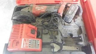 Milwaukee Angle Grinder Cordless 18V c/w battery and Charger  #2780