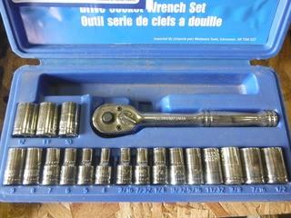 Westward 1/4" Drive Socket Set SAE/Metric SKC 1420