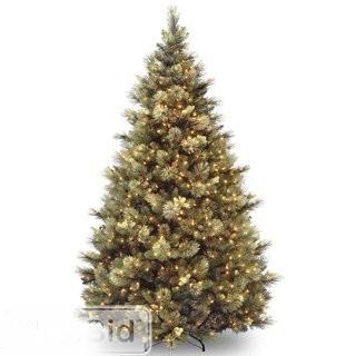 Laurel Foundry Modern Farmhouse 6.5' Pine Artificial Christmas Tree with Clear Lights (LRFY8009_24241220)