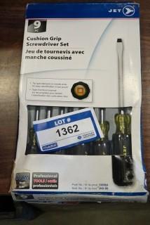 Jet Cushion Grip Screwdriver Set (New in Box) #JKS-9S