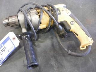 Dewalt 1/2" Variable Speed Electric Drill 120 V AC #DW235G