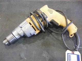 Dewalt 1/2" Variable Speed Electric Drill 120 V AC # DW245