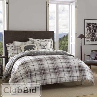 Eddie Bauer Alder Plaid 100% Cotton Comforter Set  - Queen (ERB1773_23078432)