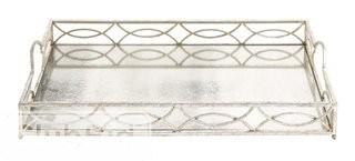 House of Hampton Yeadon Country Metal Mirror Tray (HOHN3430)