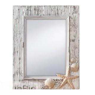 Beachcrest Home Rectangle Sand Piper Wall Mirror - 8" x 10" (PRNZ1116_14750140)