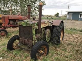 Antique John Deere Model D Tractor.