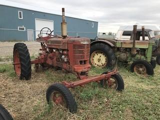 Antique McCormick Farmall Diesel Tractor. 