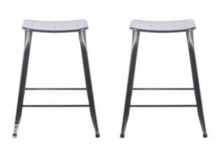 Ace Casual Furniture Lennon 24 Bar Stool - Charcoal Set of 2 (XRC1273_14434898)