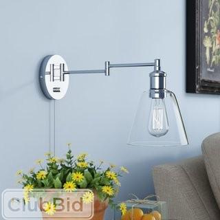 Laurel Foundry Modern Farmhouse Southbury 1-Light Swing Arm (LFMF2533)