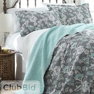 Three Posts Tomblin 3 Piece Reversible Quilt Set - Queen(TRPT2914_23970384_23970387)
