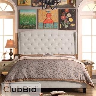 Willa Arlo Interiors Destiny Upholstered Panel Bed  - Beige - Full(WLAO2588_23340780_23340782)