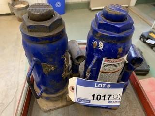 Qty Of (2) Westward 12-Ton Hydraulic Jacks