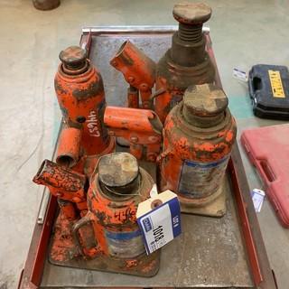 Qty Of (4) Hydraulic Jacks