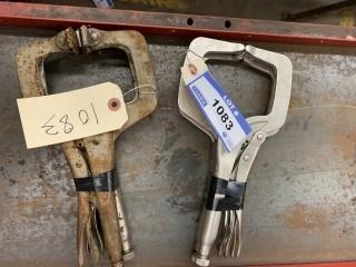 Qty Of Vise Grip Clamps