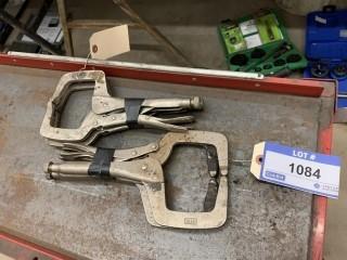 Qty Of Vise Grip Clamps