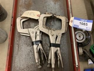 Qty Of Vise Grip Clamps