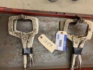 Qty Of Vise Grip Clamps