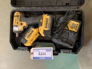 Dewalt 20V Cordless Drill C/w (2) Batteries And Charger